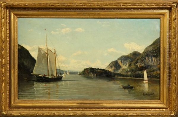 Lake Scene by George Willoughby Maynard