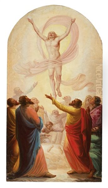 La Transfiguracion Oil Painting by Salvador Mayol