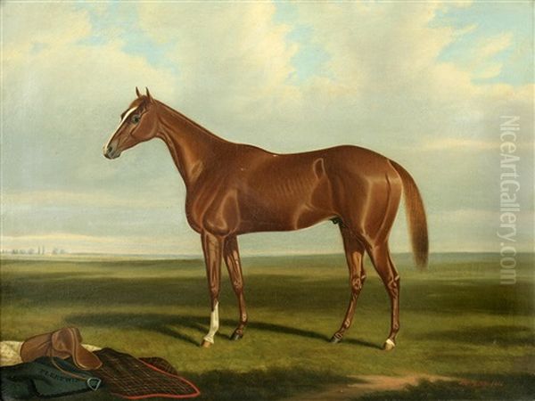 Fleetwing And Decourcey (pair) Oil Painting by John McAuliffe