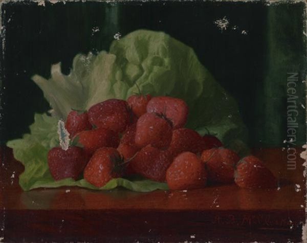 Still Life With Strawberries by Alberta Binford McCloskey