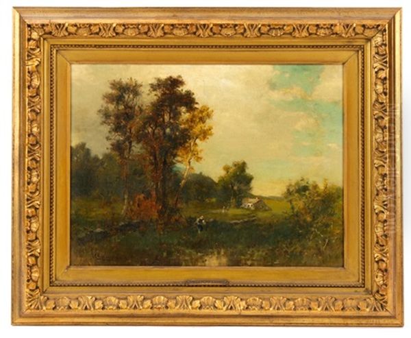 Untitled (pastoral Still Life) Oil Painting by George Herbert McCord