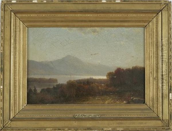 Scenery On Lake George Oil Painting by George Herbert McCord