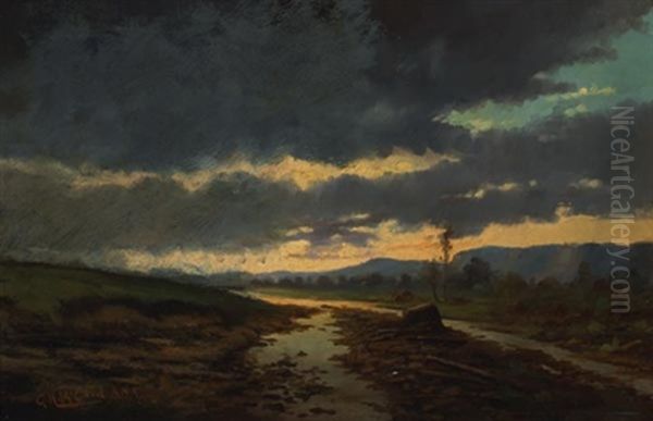 Early Evening Oil Painting by George Herbert McCord