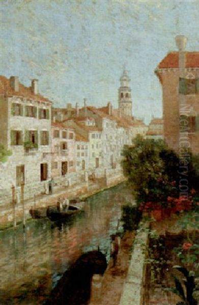 Venice Oil Painting by George Herbert McCord