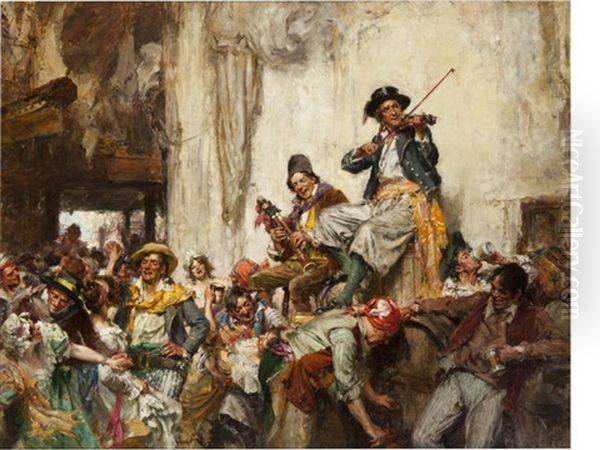 The Return Of The Pirates Oil Painting by Arthur David Mccormick