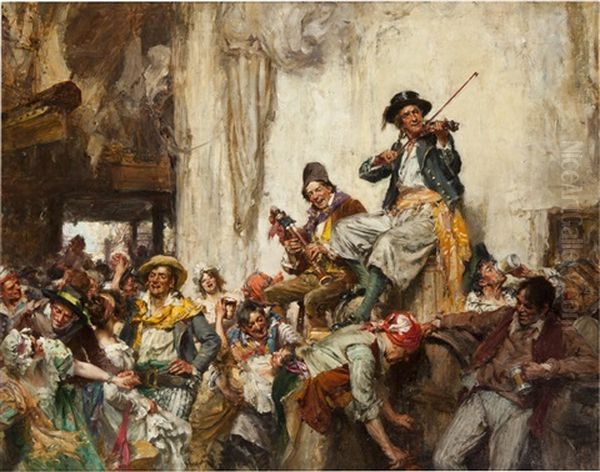 The Return Of The Pirates Oil Painting by Arthur David Mccormick