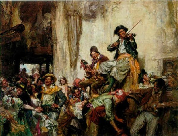 The Return Of The Pirates Oil Painting by Arthur David Mccormick