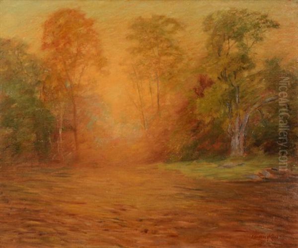 Morning Glow Oil Painting by Samuel Harkness Mccrea