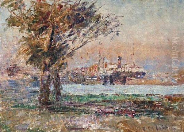 Williamstown Oil Painting by Frederick McCubbin