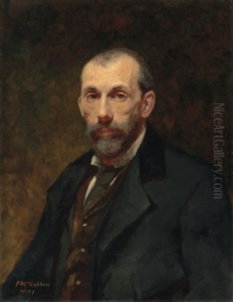 Louis Abrahams Oil Painting by Frederick McCubbin