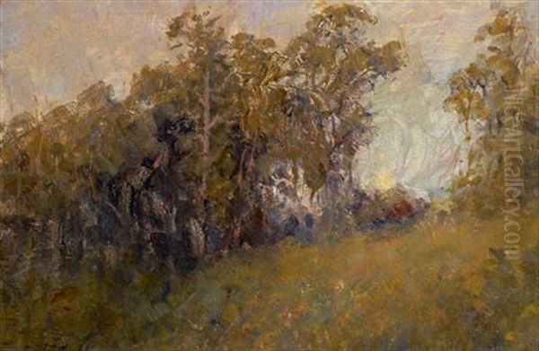 Macedon Landscape Oil Painting by Frederick McCubbin