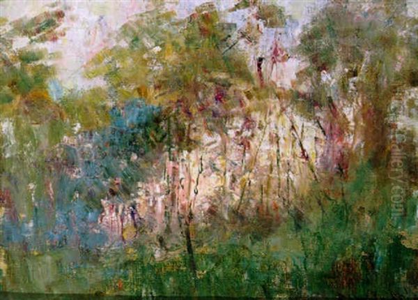 A Bush Glimpse Oil Painting by Frederick McCubbin