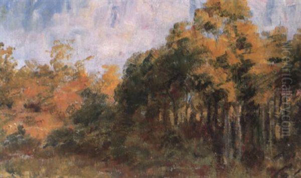 Macedon Landscape Oil Painting by Frederick McCubbin