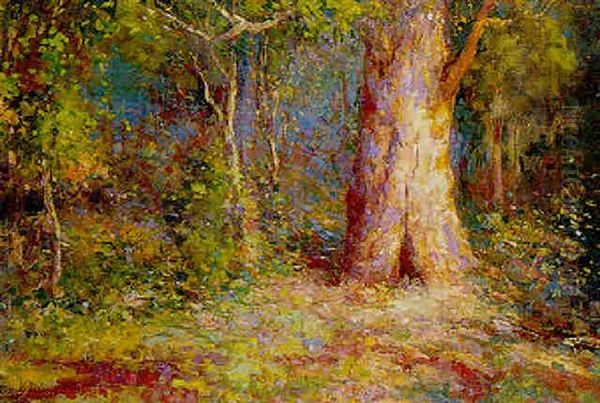 The Heart Of The Bush, Macedon Oil Painting by Louis Mccubbin