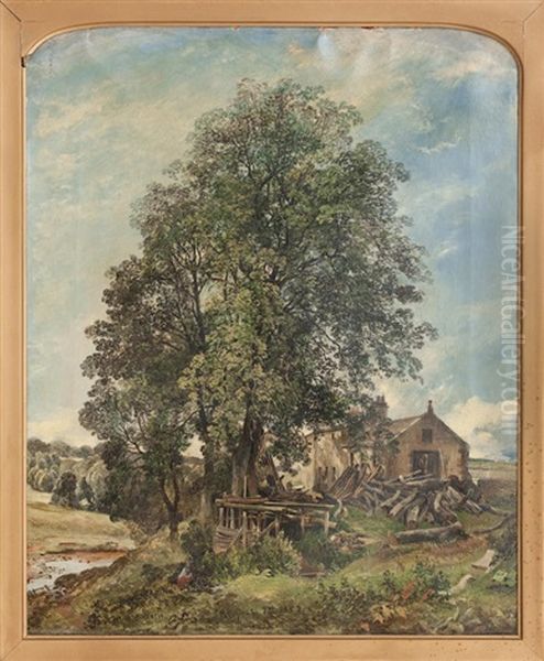 The Mill Oil Painting by Horatio McCulloch