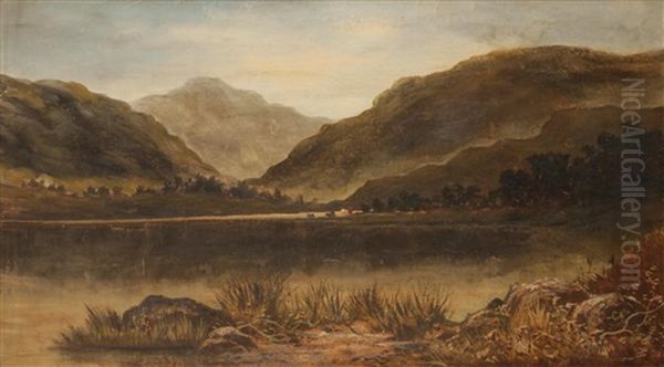 En Bordure Du Loch Oil Painting by Horatio McCulloch