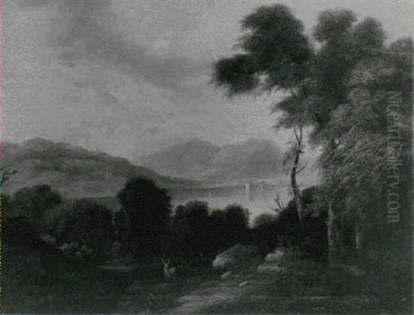 Kilchurn Castle Oil Painting by Horatio McCulloch