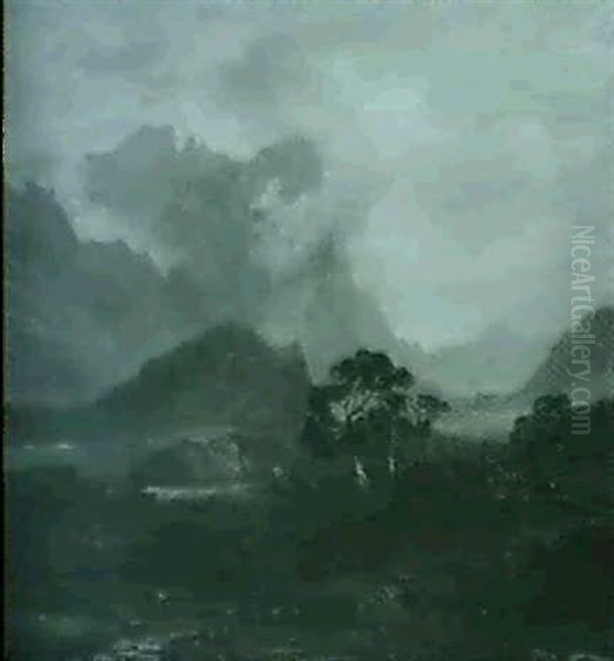 Glencoe Oil Painting by Horatio McCulloch