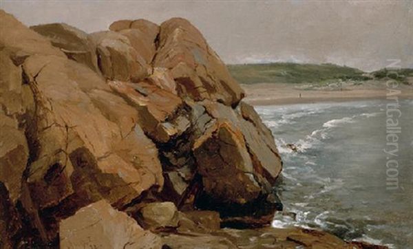 Bass Rocks, 1872 by Jervis McEntee