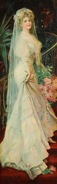 The Bride Oil Painting by William H. Mcentee