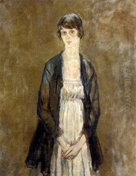 The Artist's Wife Oil Painting by Arthur Ambrose McEvoy