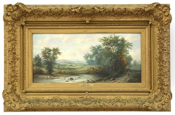 Esopus Creek (catskill Mountains Oil Painting by Henry Nesbitt Mcevoy