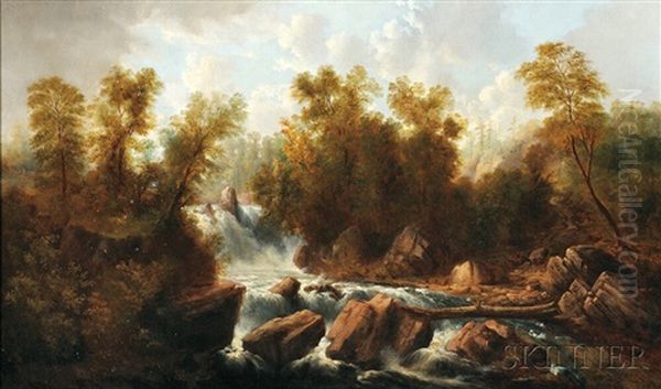 View In Ravine...dundas Oil Painting by Henry Nesbitt Mcevoy