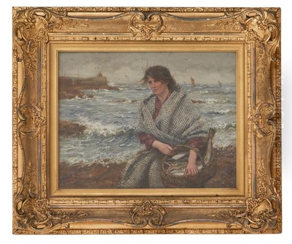 Fishergirl Oil Painting by John Mcghie