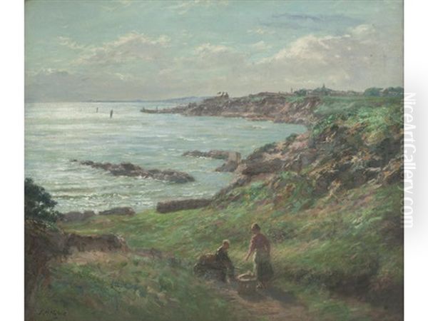 Near St. Monan's Oil Painting by John Mcghie