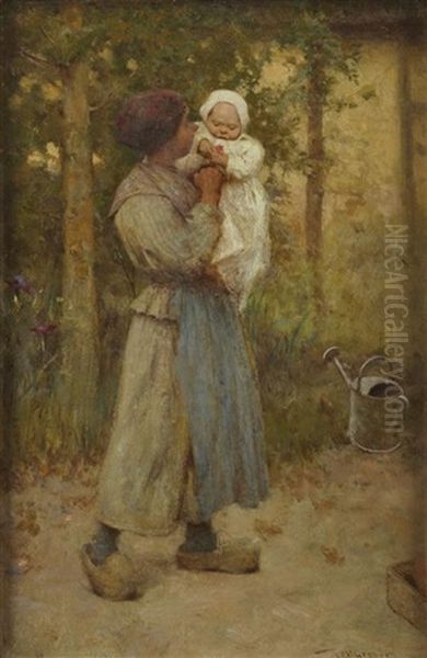 The Young Gardener Oil Painting by Robert McGregor