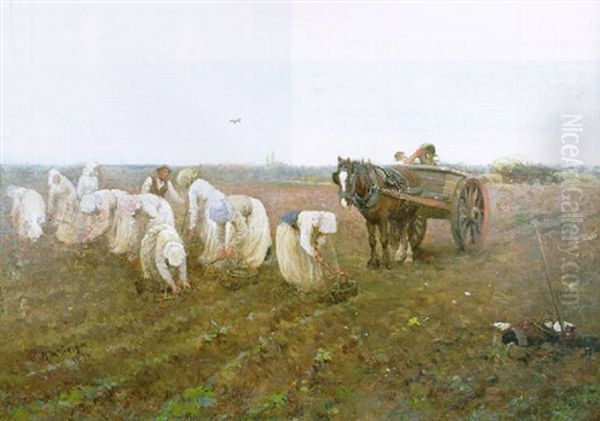 Clearing Potato Field by Robert McGregor