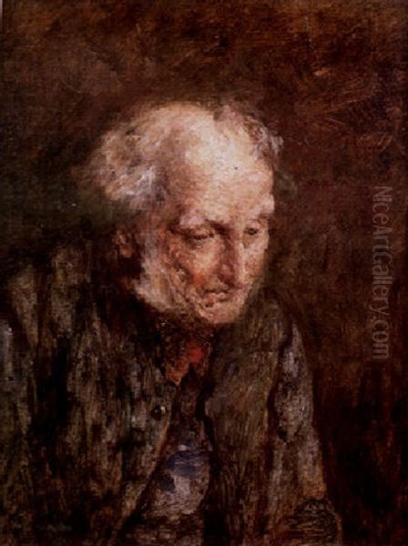 The Old Fisherman Oil Painting by Robert McGregor