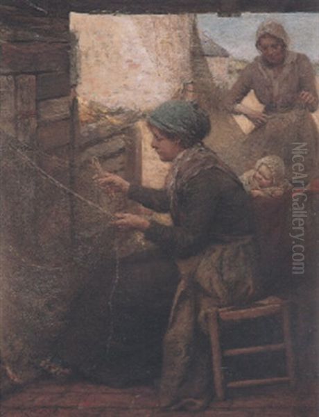 Mending The Nets by Robert McGregor