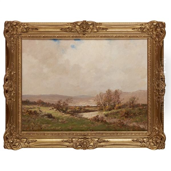 Heather Hills Oil Painting by Thomas Hill McKay