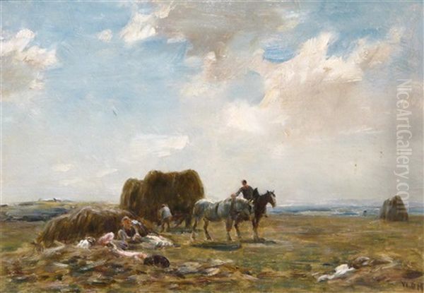 Haymakers Oil Painting by William Darling McKay