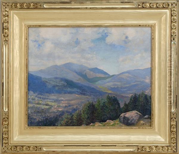 Mount Washington Oil Painting by Charles C. Mckim