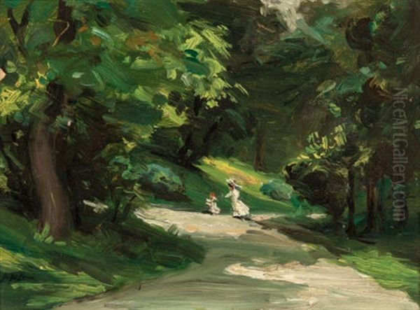 Path In Central Park by Howard McLean