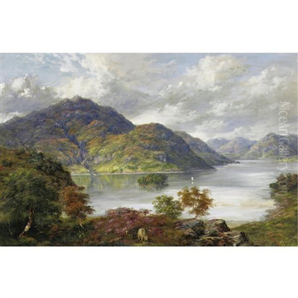 Loch Katrine Oil Painting by McNeil Robert McLeay