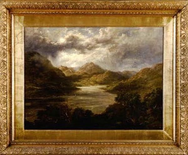 Loch Feochan, Argyllshire From The South Oil Painting by McNeil Robert McLeay