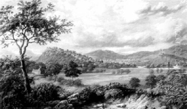 View Of Stirling Oil Painting by McNeil Robert McLeay