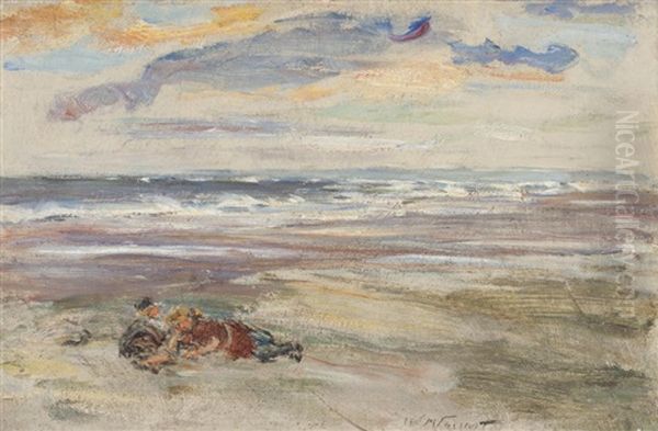 On The Bents Oil Painting by William McTaggart