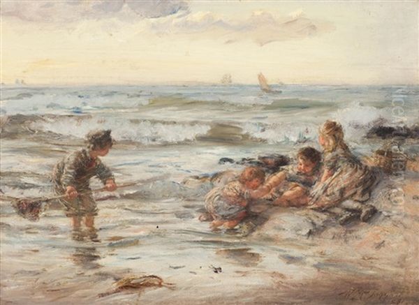 Away To The West Oil Painting by William McTaggart