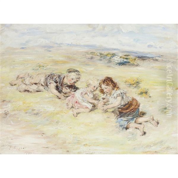 The Bonnie Muirland Oil Painting by William McTaggart