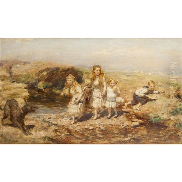 May Morning Oil Painting by William McTaggart