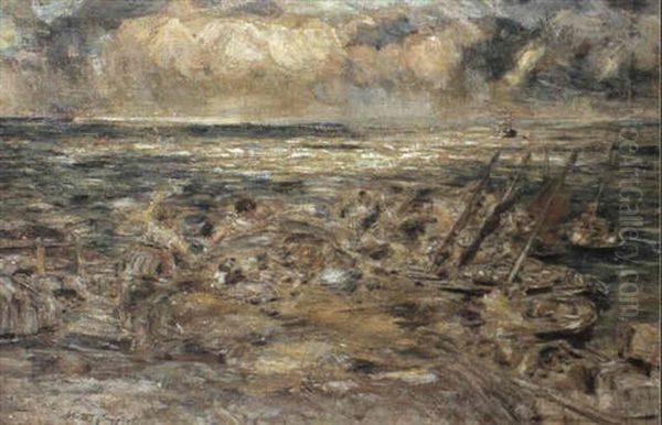 The Emigrants Oil Painting by William McTaggart