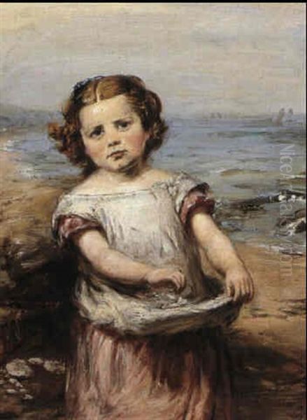 The Fisherman's Daughter Oil Painting by William McTaggart