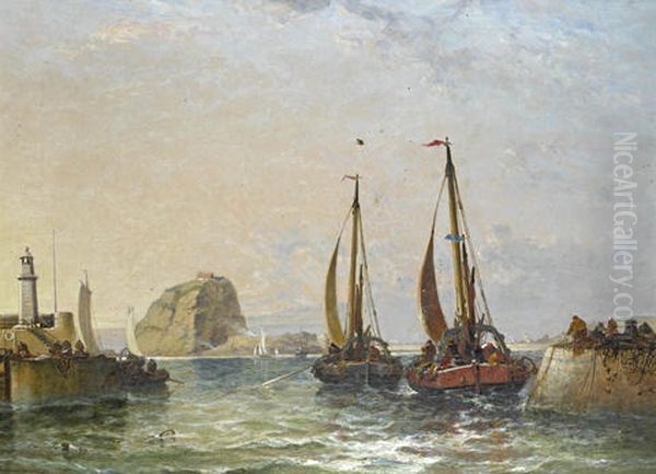 St. Heliers - Morning Oil Painting by Arthur Joseph Meadows