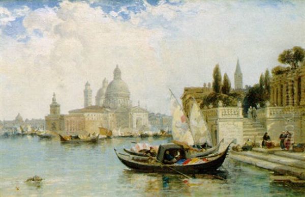 Venice Oil Painting by Arthur Joseph Meadows