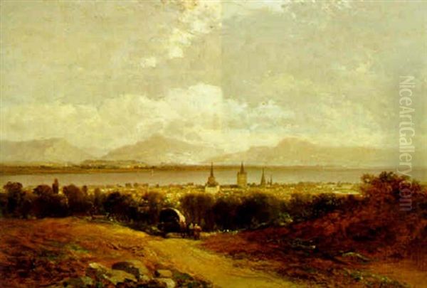 Blick Auf Luzern Oil Painting by Arthur Joseph Meadows