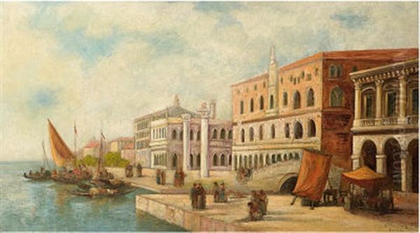 Venedig Oil Painting by William Meadows